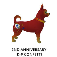 2nd Anniversary K-9 Confetti