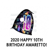 2020 Happy 10th Birthday Amaretto! Eye