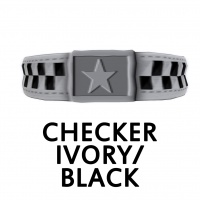 Checker Ivory/Black