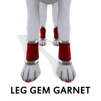 Leg Gem Garnet