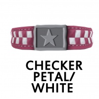 Checker Petal/White