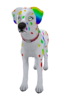 Paradise Puppy – Rainbow/White Dalmatian