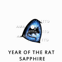 Year of the Rat - Sapphire