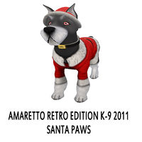 Amaretto Retro Edition K-9 2011- Santa Paws