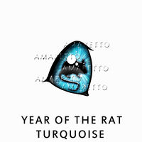 Year of the Rat - Turquoise