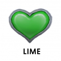 Heart- Lime