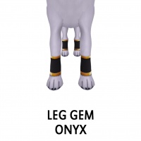 Leg Gem Onyx