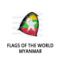 Flags of the World -Myanmar December 1 - December 31