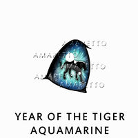 Year of the Tiger - Aquamarine