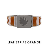 Leaf Stripe Orange Collar