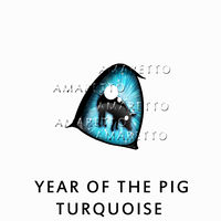 Year of the Pig - Turquoise