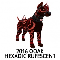 2016 OOAK Hexadic Rufescent