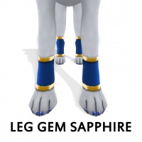 Leg Gem Sapphire