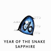 Year of the Snake - Sapphire