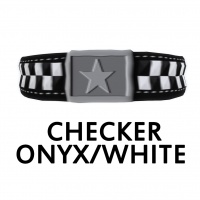 Checker Onyx/White