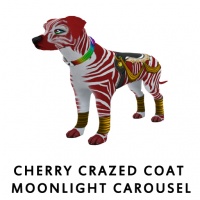 Cherry Crazed Coat Moonlight Carousel