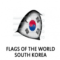 Flags of the World - South Korea February 1 - February 29