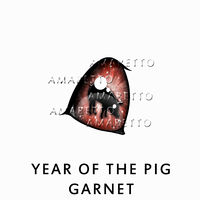 Year of the Pig - Garnet